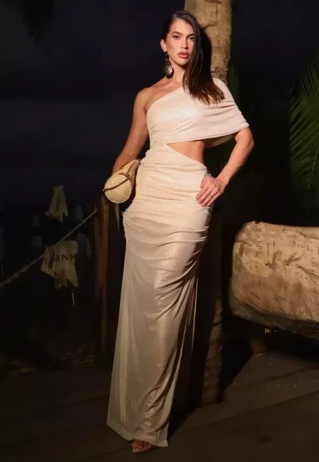 Vestido Recorte Kim - Amália Moda Praia